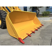 Chargeuse sur pneus frontale 1,2 m³ de capacité, moteur diesel, boîte de vitesses PLC, en promotion, pour le chargement de sable et gravier, avec grappin à bois / manutention de grumes facile