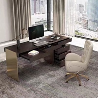 Bureau d'ordinateur minimaliste mobilier de bureau à domicile mobilier de bureau de direction moderne