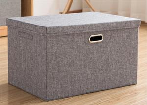 Đa chức năng nhà tủ quần áo lớn Đồ chơi bụi và độ ẩm có thể gập lại hộp lưu trữ quần áo mền hộp tổ chức với nắp - Product Image 2