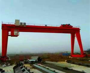 Pont roulant à mâts à faible coût avec palan manuel 1-20 tonnes certifié CE/ISO Installation rapide Assistance après-vente mondiale - Product Image 1