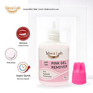 เครื่องกำจัดกาวขนตาเจลบางเบา15กรัมสำหรับขนตาที่ต่อขนตาที่หนาและปลอดภัยอย่างรวดเร็ว - Product Image 2