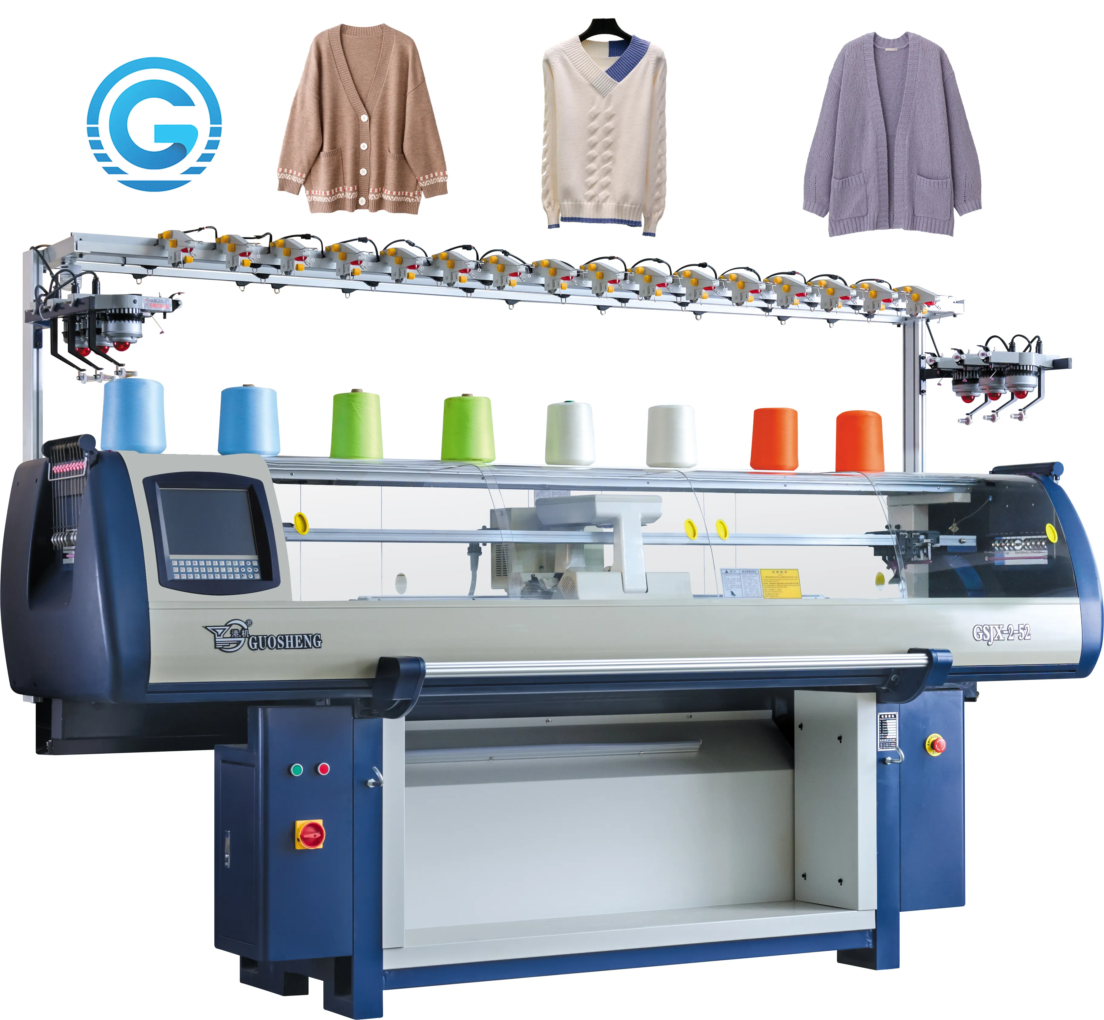 Industrie hause verwenden voll automatischen strick maschine für pullover stricken maschine