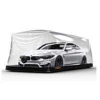 Couverture de voiture gonflable en PVC intérieur et extérieur étanche à l'air, tente de Garage, couverture à bulles gonflable pour voiture