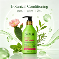 GATASE Nouvelle Arrivée Lotion Revitalisante Bio aux Fleurs de Cactus pour Cheveux Secs et Abîmés – Hydratation et Réparation Intenses