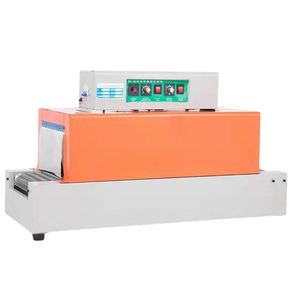 Machine de rétraction de film thermique pour canettes alimentaires et de boissons, PET, PP, POF, rétracteur infrarouge, chauffage électrique automatique, boîtier en bois - Product Image 1