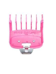 Suministros de peluquero, venta al por mayor, peines guía universales, accesorios para herramientas de peinado, de Metal Clip, peine de límite de Rosa manchado - Product Image 4