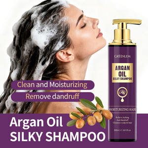 Champú Sedoso Greenlem con Aceite de Argán, Limpia e Hidrata, Elimina la <span class=keywords><strong>Caspa</strong></span> - Product Image 2