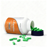 OEM/ODM Capsules de perte de poids détoxifiantes à base d'extrait 100% naturel de Propionyl L-Carnitine pour la gestion du métabolisme, 60 gélules, vente chaude, véganes