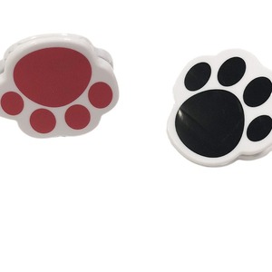 Paw Print Magnetic Clips Plastic Cute Design For Fridge Storage Promotional Gifts - Product Image 4