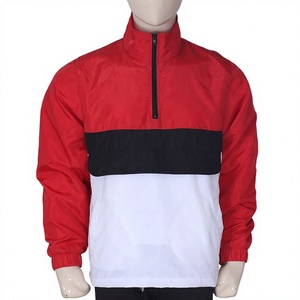 Factory Price High Quality <b>Men</b> Sports Polyester Nylon Wind Breaker <b>Jackets</b> - Product Image 1