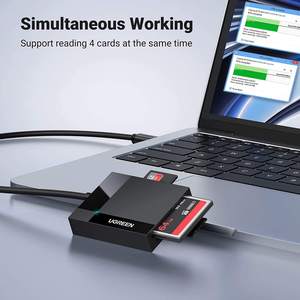 Lecteur de <span class=keywords><strong>carte</strong></span> <span class=keywords><strong>SD</strong></span> UGREEN 4 en 1 Multi USB 3.0 <span class=keywords><strong>Adaptateur</strong></span> de <span class=keywords><strong>carte</strong></span> mémoire MicroSD pour appareil photo externe - Product Image 5
