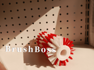 Cepillos de limpieza de tetinas de vaca doble BRUSHBOSS Grado de bricolaje industrial personalizable OEM mejora la higiene de la granja lechera fabricante chino - Product Image 4