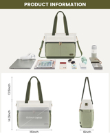 LOVEVOOK 2026 Nouveaux Sacs Fourre-Tout d'Été pour Femmes, Sacs à Main Tendance pour le Travail et l'École, Sacs à Bandoulière de Luxe de Créateur pour Femmes