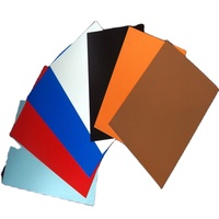 Panneau composite en aluminium avec revêtement PE/PVDF/émaillé, couleur et taille personnalisées, épaisseur, façade, remorque, armoire, enceinte