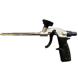 Professional Metal PU Foam Gun Caulking Gun Silicone Nozzles Tips Insulation Spray Foam Polyurethane Guns for Building Tools