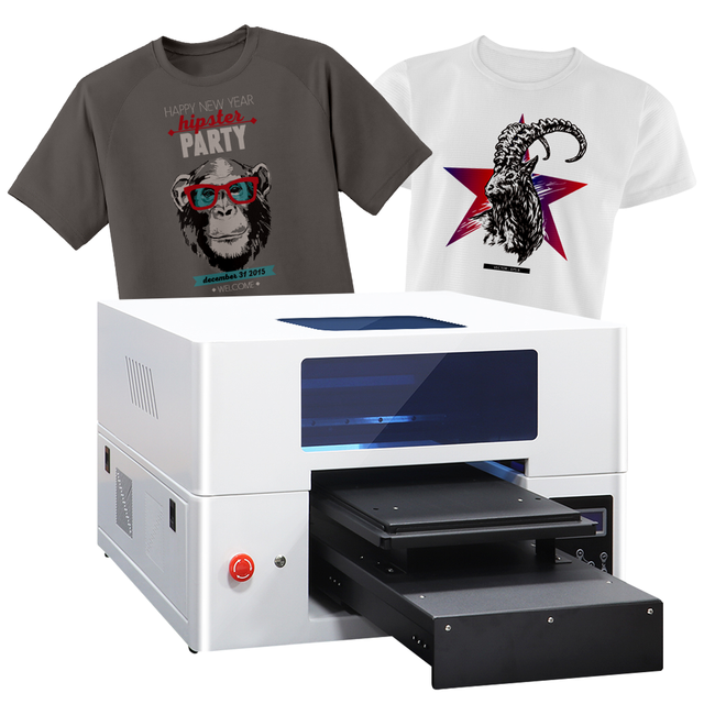 Sunika A2 Dtg Printer T-shirt Printing Machine Customized Clothes Fabric Printers Digital Printer Press