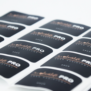 Tùy Chỉnh Không Thấm Nước PVC Lá Đóng Dấu Bao Bì Sang Trọng Nhãn Hộp Quà Tặng Kín Tự Dính Nước Hoa Nhãn Chai - Product Image 3