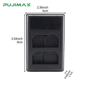 <span class=keywords><strong>Chargeur</strong></span> double emplacement portable PUJIMAX avec affichage du niveau de la batterie et 2 batteries 7,4 V EN-EL15 pour <span class=keywords><strong>Nikon</strong></span> D610 <span class=keywords><strong>D750</strong></span> D850 D7100 - Product Image 6
