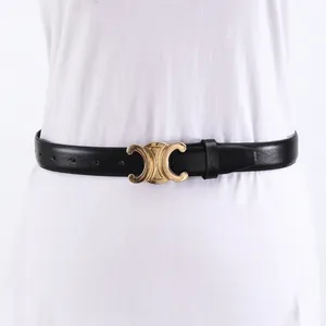 Manufacturers custom new design leather belt pu belts fashion classic style famous designer women belts