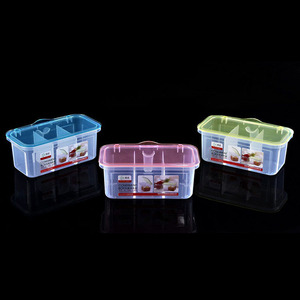 Pots à épices carrés en plastique pour herbes et gingembre, pinces importé du japon, pièces - Product Image 1