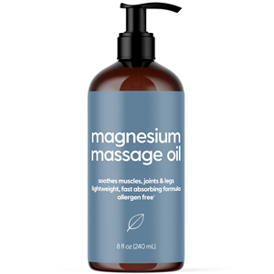 Olio da Massaggio al Magnesio BLIW Private Label <span class=keywords><strong>per</strong></span> Recupero Muscolare Profondo, Lenitivo e Idratante, <span class=keywords><strong>per</strong></span> Dolori Muscolari, Articolazioni e <span class=keywords><strong>Gambe</strong></span> - Product Image 1