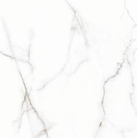 Carreaux de sol en porcelaine de luxe modernes 60x60cm, effet marbre, blanc brillant, antidérapants, application villa