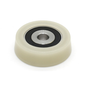 Rodillos de Nailon al por Mayor del Fabricante, Poleas Inclinadas Recubiertas de Goma, Piezas de Maquinaria para Yates Resistentes al Desgaste, Rodillos Especiales con Rodamientos - Product Image 5