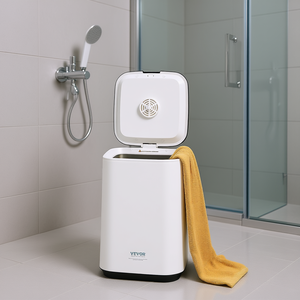 Calentador de Toallas DB, 20L, Pantalla LED, Cilíndrico, Independiente, Accesorio de Baño, Diseño Minimalista - Product Image 2