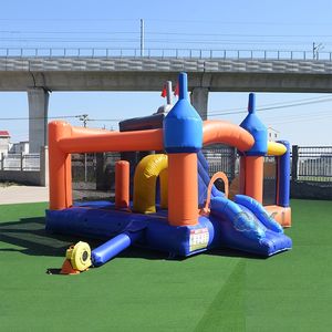 Château gonflable avec toboggan, maison de rebond colorée, château gonflable pour enfants - Product Image 2