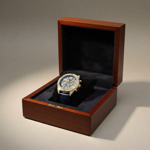 Reloj de Lujo para Hombre de Plata 925, Esfera Azul, Cuarzo Analógico, Diseño de Diseñador, Reloj de Pulsera Plateado con Bisel con Incrustaciones de Piedras - Product Image 5