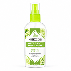 <span class=keywords><strong>Déodorant</strong></span> Corporel en Spray 118ml Thé <span class=keywords><strong>Vert</strong></span> <span class=keywords><strong>Arbre</strong></span> à Thé Enrichi en Minéraux Sans Aluminium Sans Parabène Sans Traces Blanches Fraîcheur 24H - Product Image 1