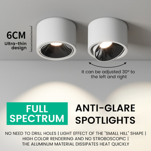 Projecteur LED 5W/7W/10W/12W/ Lumière descendante pour couloir, angle réglable, type plafond, salon, projecteur domestique - Product Image 5
