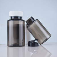 Vente d'usine - Flacons de médicaments en plastique PET avec bouchon à vis, impression sérigraphique, emballage professionnel, capacités multiples