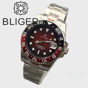 Orologio Bliger Nuovo Design 40mm Subacqueo NH35 Automatico Meccanico con Ghiera in Ceramica Luminosa, Vetro Zaffiro, Impermeabile, Personalizzabile - Product Image 2