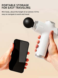 Pistol pijat listrik Mini portabel, <span class=keywords><strong>vibrator</strong></span> tisu dalam multifungsi untuk penggunaan tubuh - Product Image 5