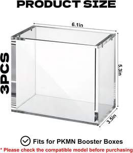 ETBアクリルケース,99% UV保護磁気ポケモンエリートトレーナーボックスコレクション - Product Image 4