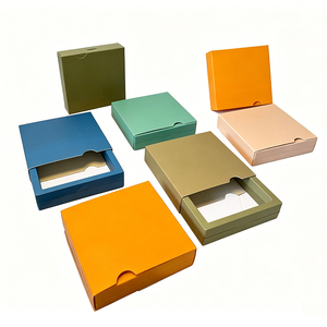 Caja <span class=keywords><strong>de</strong></span> Joyería Deslizante con Logotipo Personalizado, Caja <span class=keywords><strong>de</strong></span> Regalo <span class=keywords><strong>de</strong></span> Papel con Inserto <span class=keywords><strong>de</strong></span> Exhibición para Joyería - Product Image 1