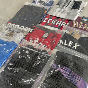 Seragam Sepak Bola Edisi Thailand Berkualitas Tinggi 100% Poliester Bernapas, Lengan Pendek, Warna Solid, Potongan Otomatis - Product Image 5