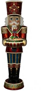 60"H Tall Soldier with 7 <b>Lights</b> and 11 <b>Light</b> Strips with Musical Gift <b>Box</b> and Music - Product Image 2