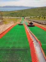 Fabricant de pistes de ski sèches Tuile de tapis de ski en plastique à emboîtement Tube de neige à pression
