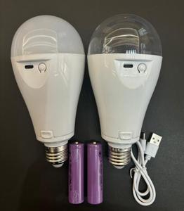 YIHAN <b>LED</b> Emergency Bulb E27 <b>SMD</b> Plastic AC 100-265V Manual Switch 18W Daylight 5000K 90lm/W 50000H Lifespan Warehouse T-shape - Product Image 5