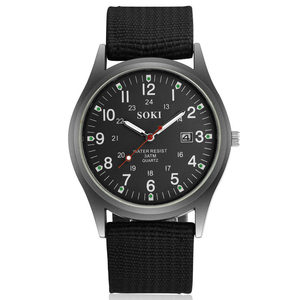 <span class=keywords><strong>Reloj</strong></span> <span class=keywords><strong>SOKI</strong></span> para Hombre, Relojes de Pulsera Casuales de Cuero, Regalo, Relojes de Cuarzo Analógicos para Hombre, <span class=keywords><strong>Reloj</strong></span> de Lujo Nuevo, Relogio Masculino - Product Image 2