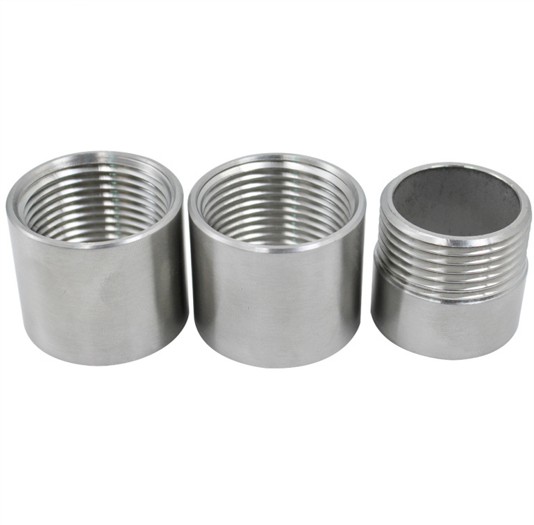 Factory Hot Sales Stainless Steel 201 304 Internal and external Thread Pipe Coupling Fitting