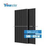 Panneau solaire monocristallin Trina Solar Vertex N N-Type Bifacial TOPCon double vitrage 620W, 590W, 595W, 610W, 615W, 620 Watt, le plus vendu