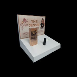 Exhibidor de Cosméticos de Acrílico Transparente, Bandeja Organizadora de Maquillaje para Mostrador de Tienda - Product Image 4