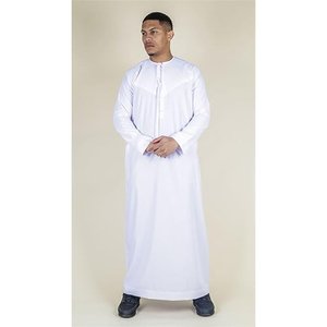 Custom Design Jubbah <strong>Men's</strong> Clothing Wholesale High-Quality <strong>Thobe</strong> Muslim Clothing <strong>Men's</strong> Custom <strong>Thobe</strong> - Product Image 3