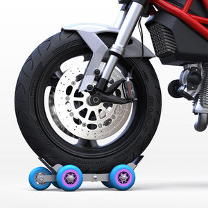 Poussoir à pneus plats pour vélo électrique, matériel en fer, outil de déplacement pour <span class=keywords><strong>moto</strong></span>, <span class=keywords><strong>remorque</strong></span> d'auto-sauvetage, accessoires d'urgence - Product Image 6
