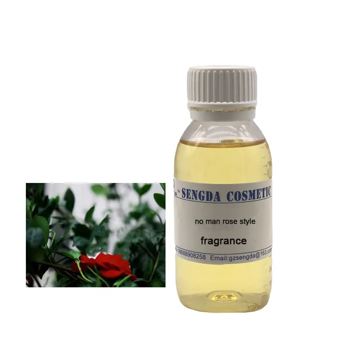 Wholesale High Concentration Long Lasting No Land Rose Fragrance Oil For Making Perfume