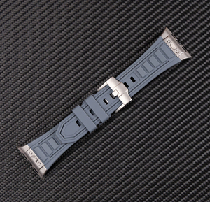 <span class=keywords><strong>Bracelet</strong></span> en caoutchouc couleur <span class=keywords><strong>titane</strong></span> pour montre Ultra Series 9 7 8 4 5 6 Se 3 45mm 44 49mm <span class=keywords><strong>Bracelet</strong></span> en silicone pour montre ultra 2 49mm poignet - Product Image 1