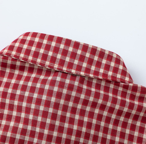 T-shirt da Uomo Casual Oversize a Maniche Corte con Stampa Personalizzata, Logo Personalizzato, Stile Cleanfit, Bottoni Completi, Vestibilità Ampia, Motivo a Quadri, Alta Qualità, Vendita all'Ingrosso - Product Image 4